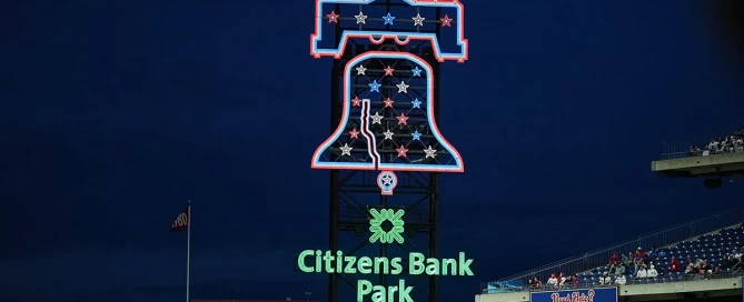 Turner Hits Home Run WIth The Phillies Liberty Bell