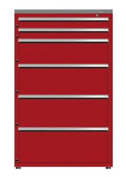 Quick Lube Express Lane Dual-Bay Dual-Drawer Parts & Tools Storage Cabinets
